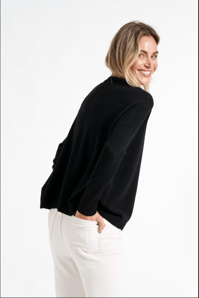 Cate Knit | Black by Rose St. in stock at Rose St Trading Co