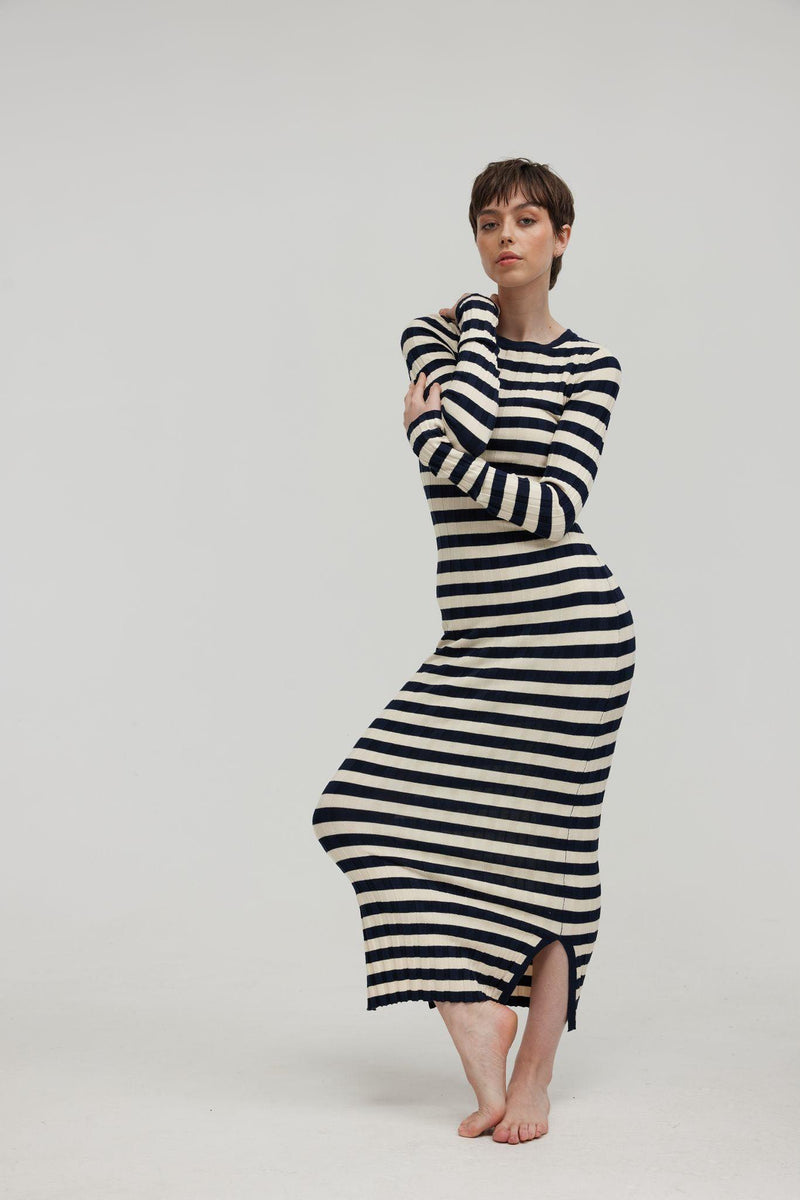 ️ Shop Clementine Dress Persian Stripe by Aston Studio Rose St