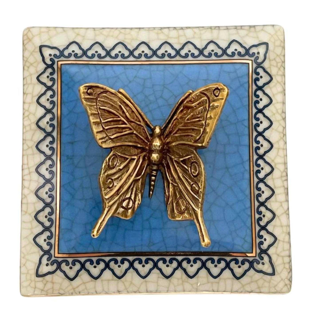 Entomologie Trinket Box | Mariposa by C.A.M. in stock at Rose St Trading Co