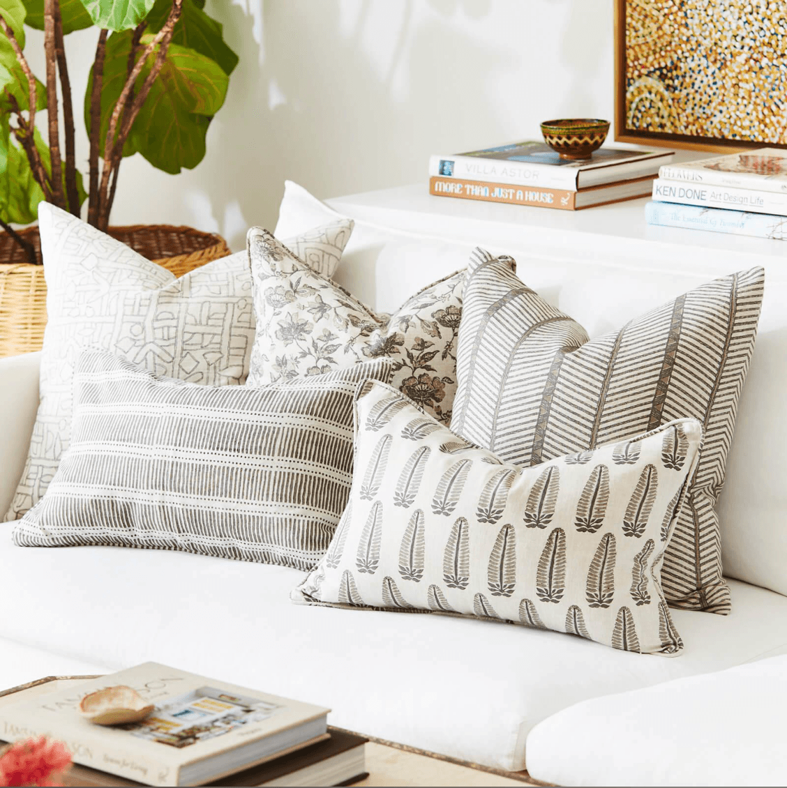 Java Mud Linen Cushions – Rose St Trading Co