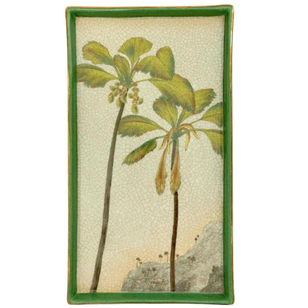 Paradiso Wall Plate | Palm by C.A.M. in stock at Rose St Trading Co