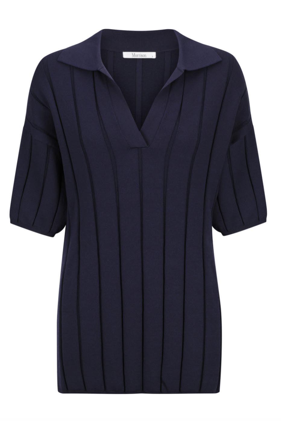 Raemi Tunic Navy Morrison – Rose St Trading Co - Main Image