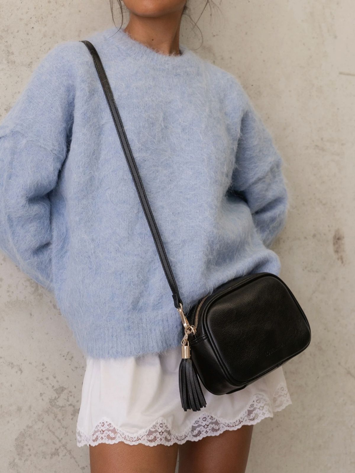 Jacinta Gia Crossbody Bag | Black