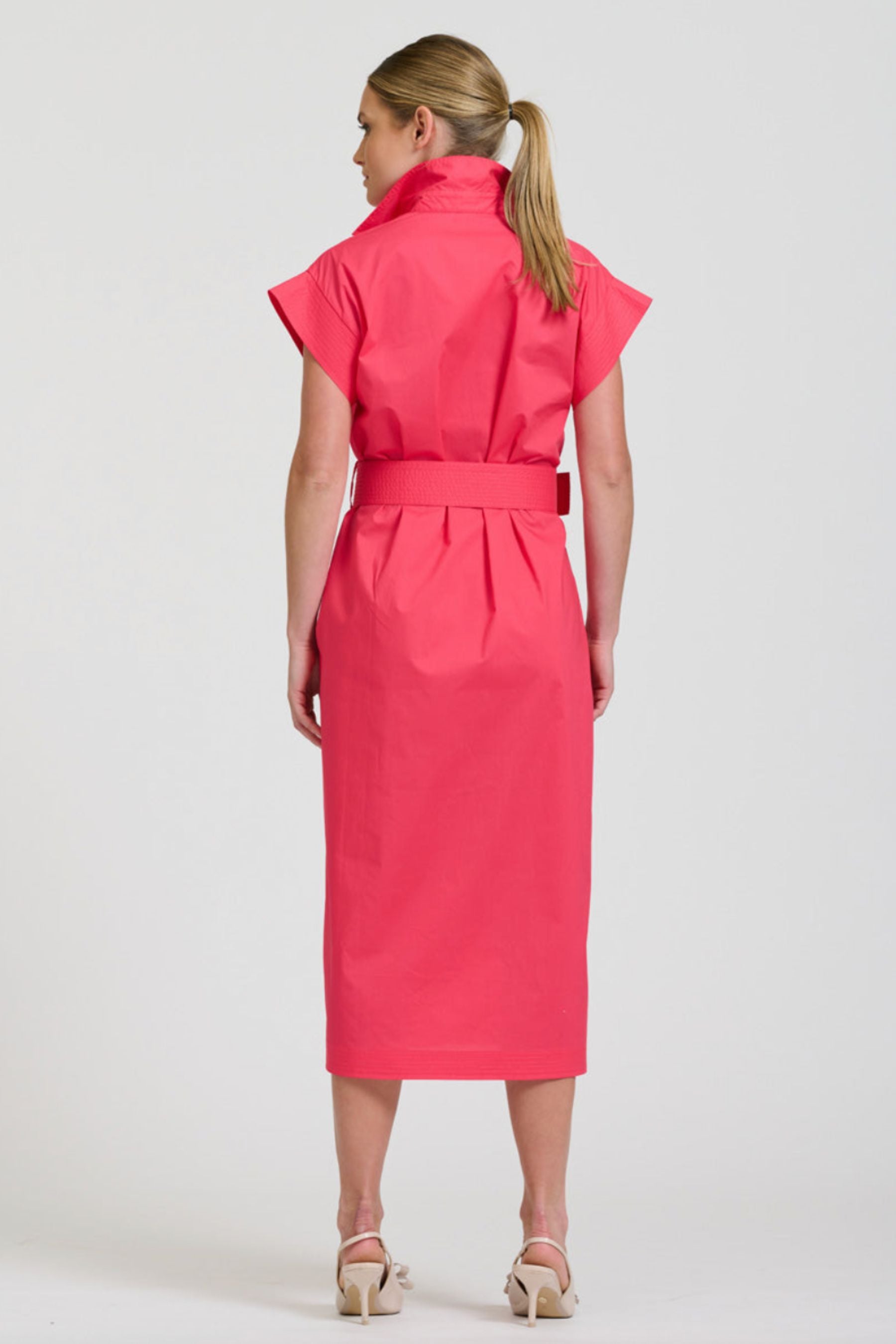 The Fifi Shirt Dress | Berry Crush