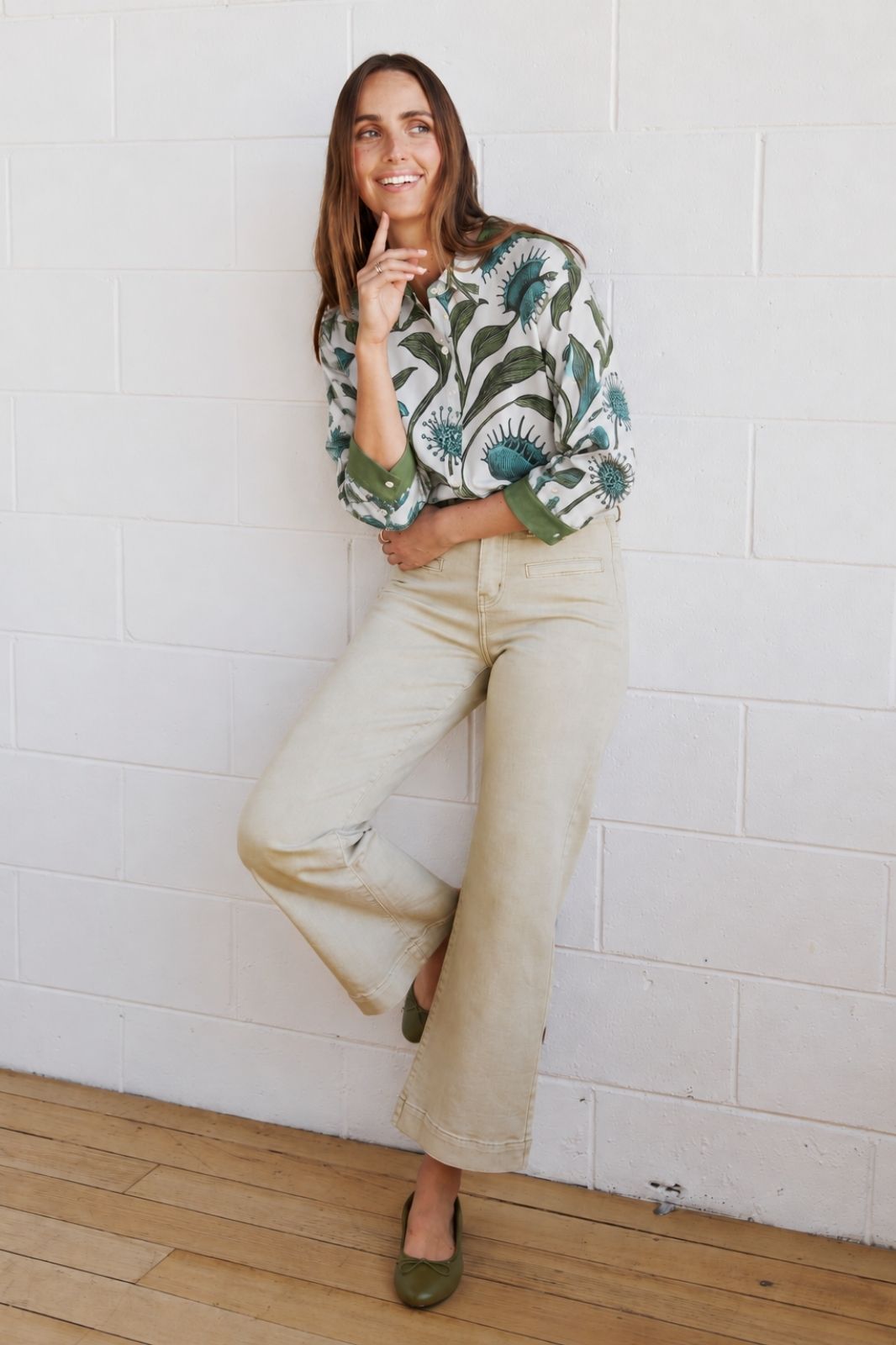 Freya Jean | Pistachio Green