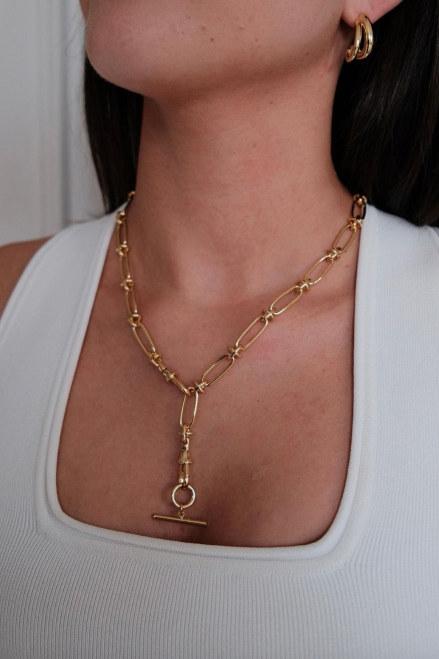 Lucia Necklace | Gold
