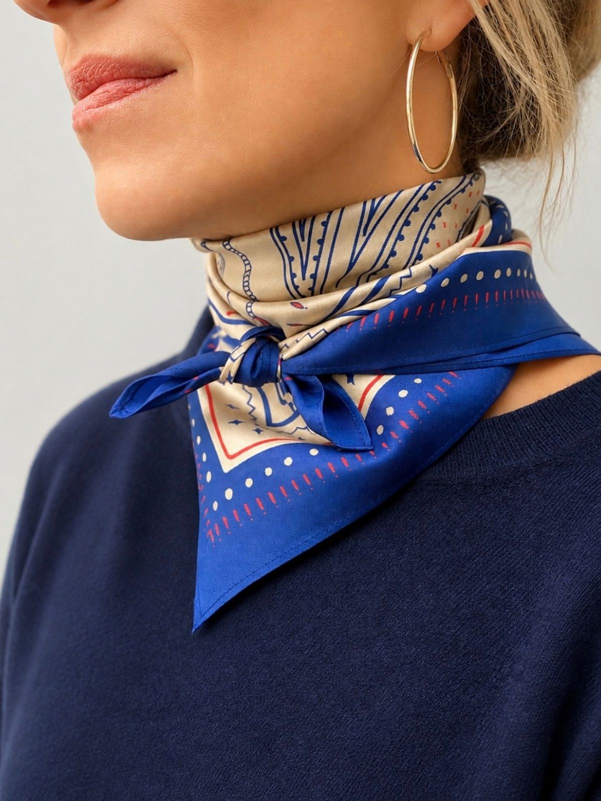 Ellie Compton x DH The Elliot Petite Silk Scarf