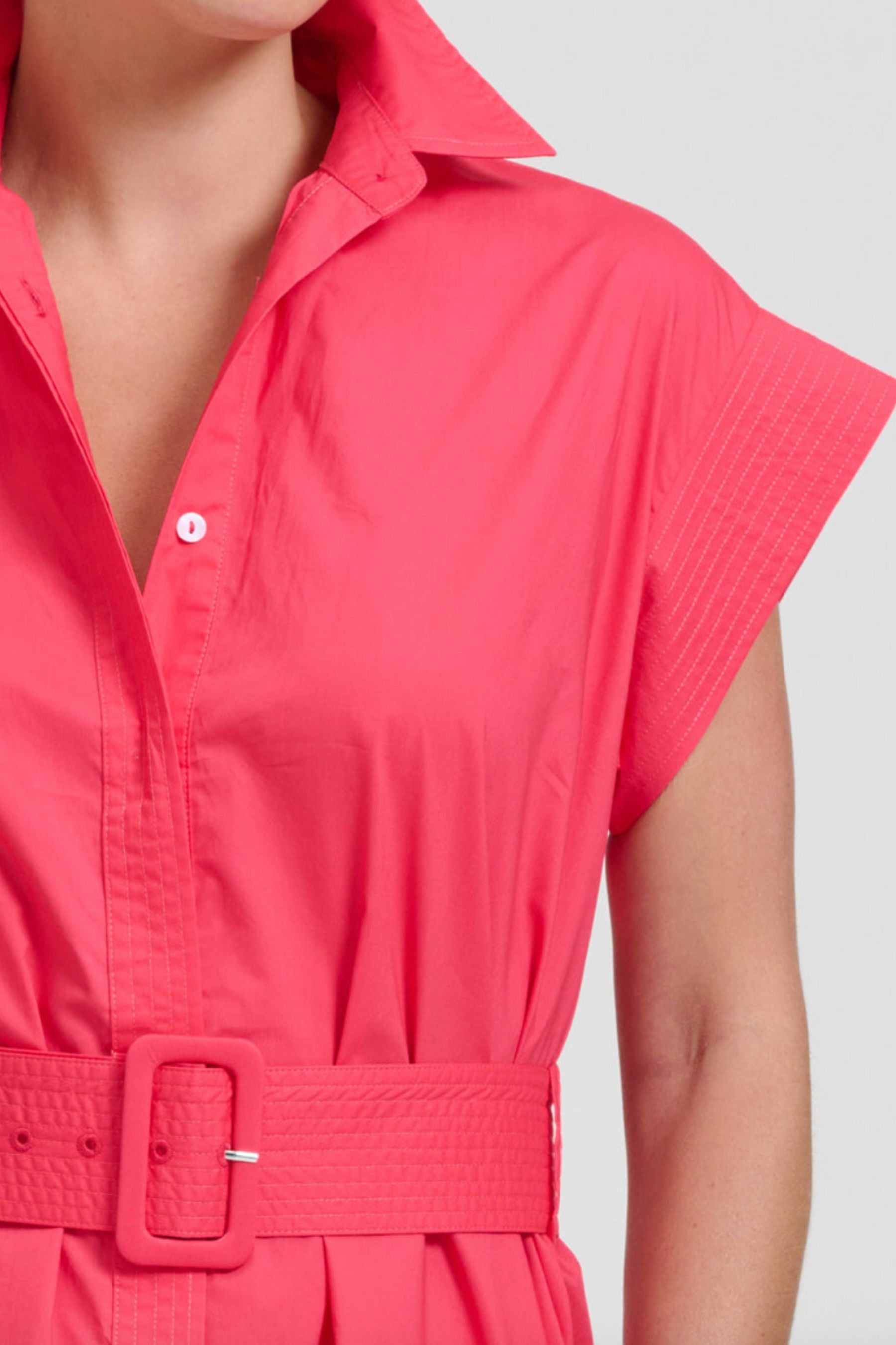 The Fifi Shirt Dress | Berry Crush