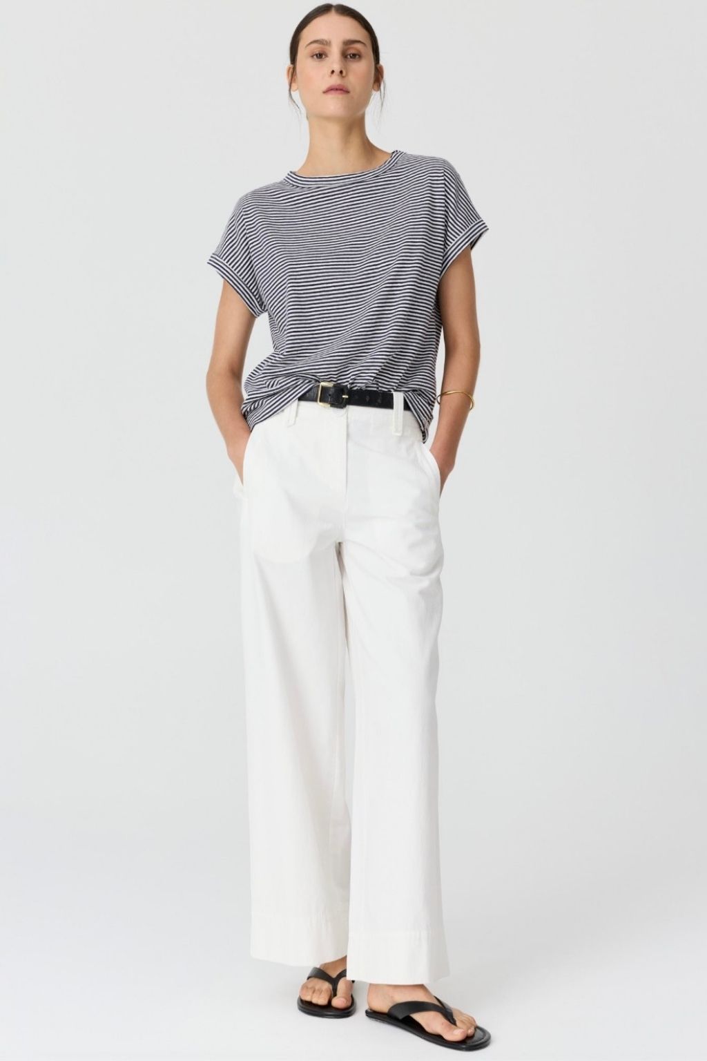 Mast Stripe Tee | Ink Stripe
