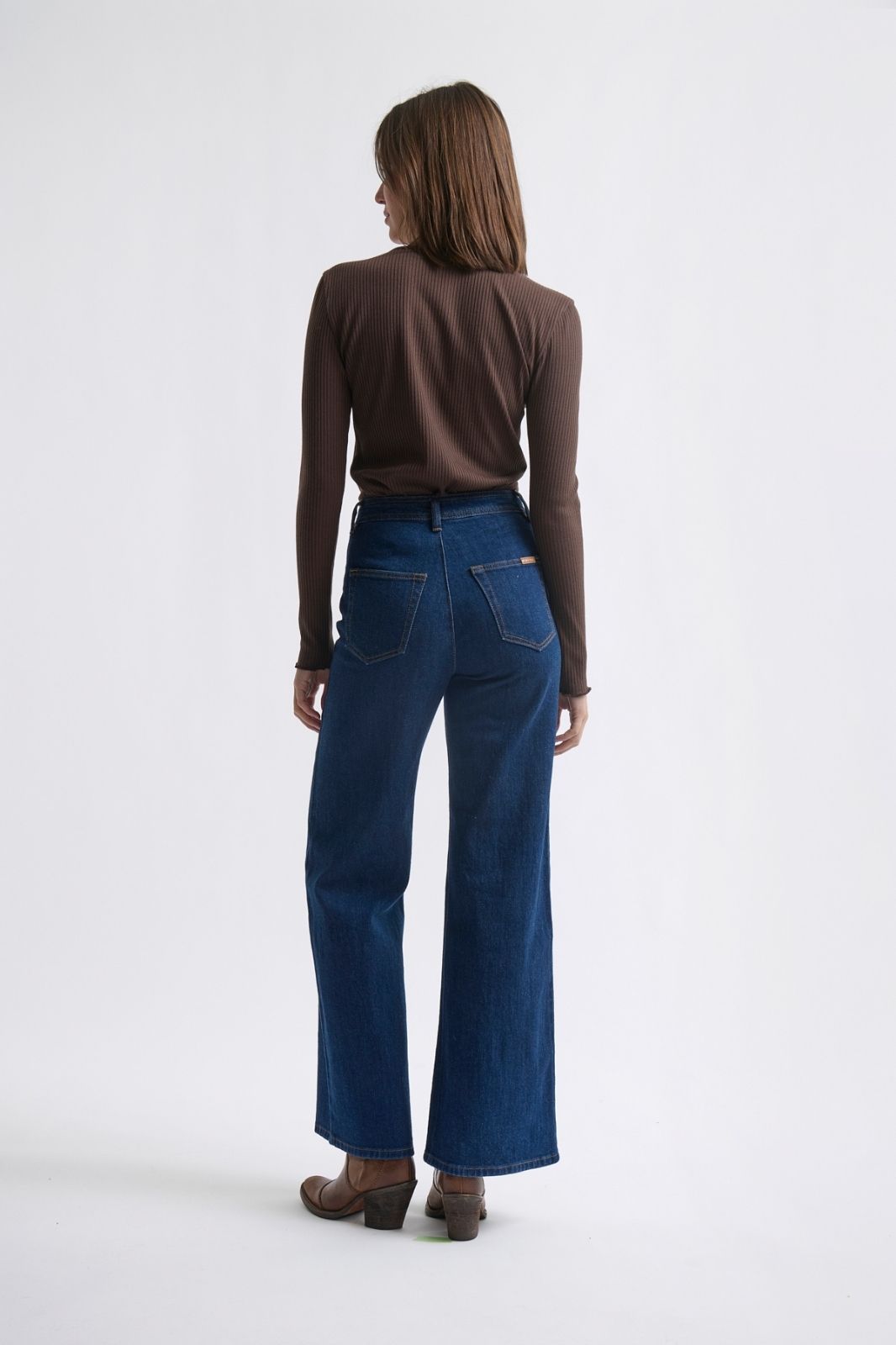 Heather Top | Chocolate