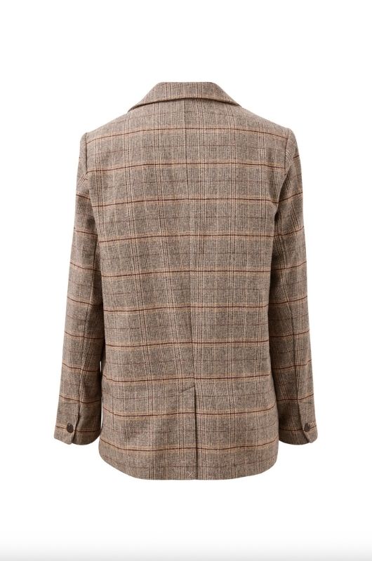 Joni Blazer | Brown Check