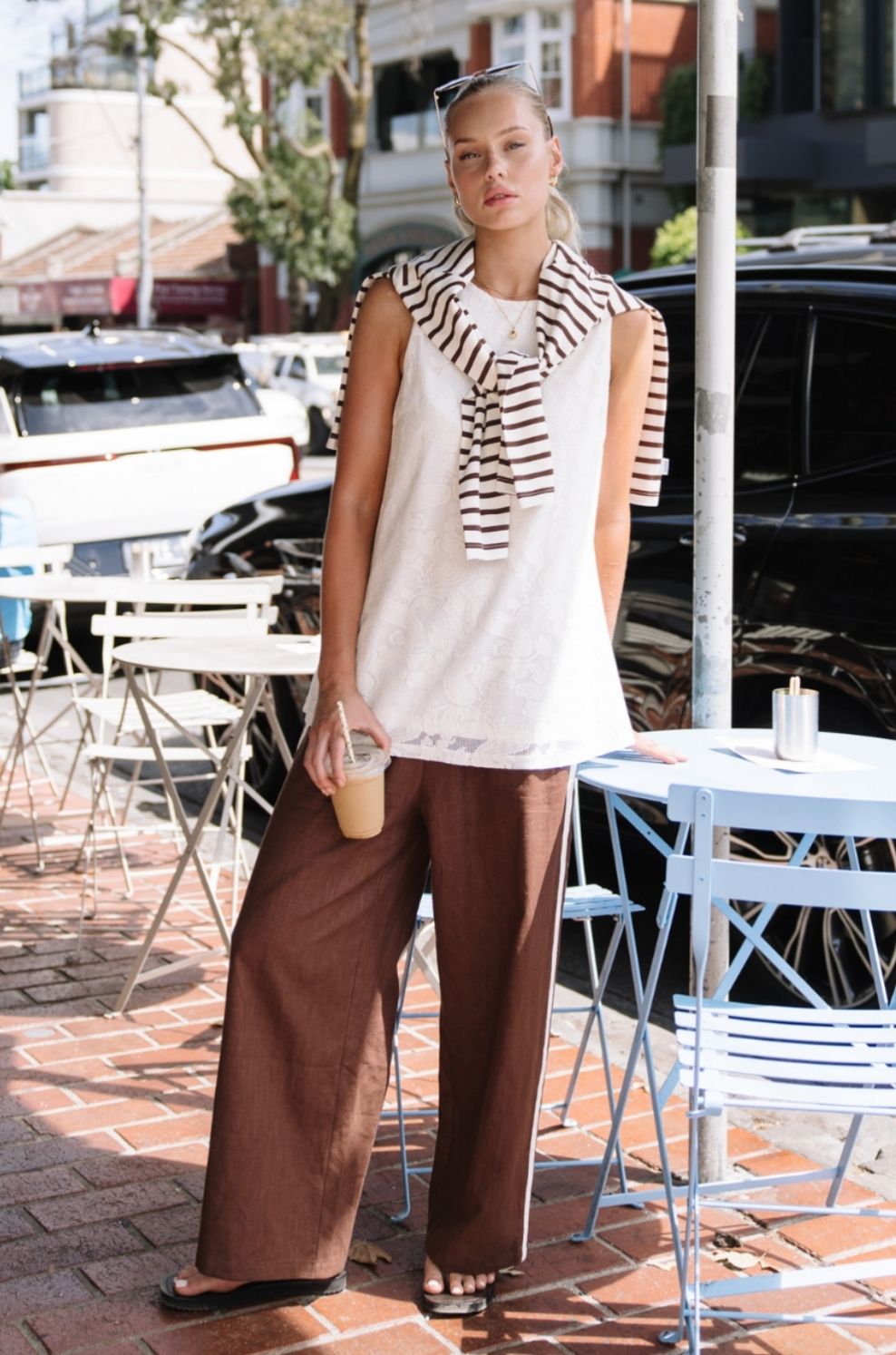 Valerie Tank | Cream Lace