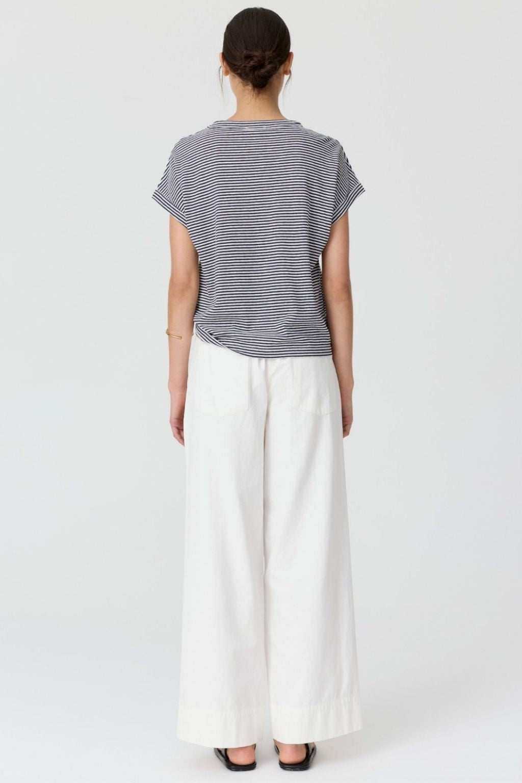 Mast Stripe Tee | Ink Stripe