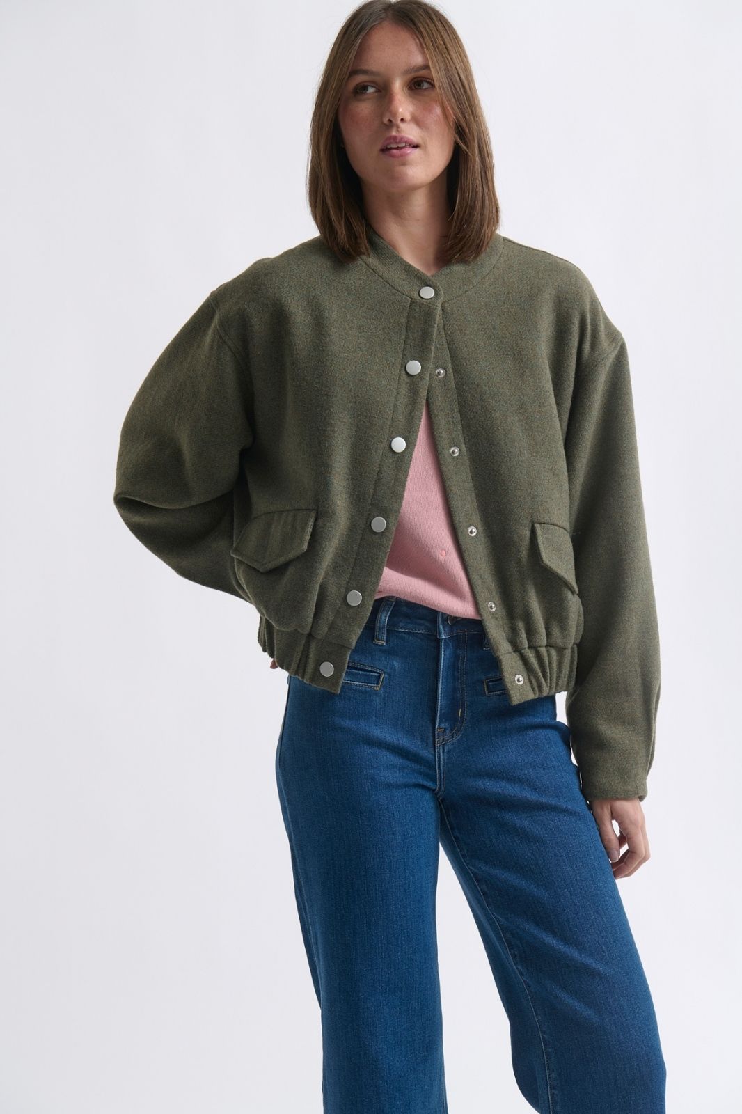 Peyton Bomber | Khaki