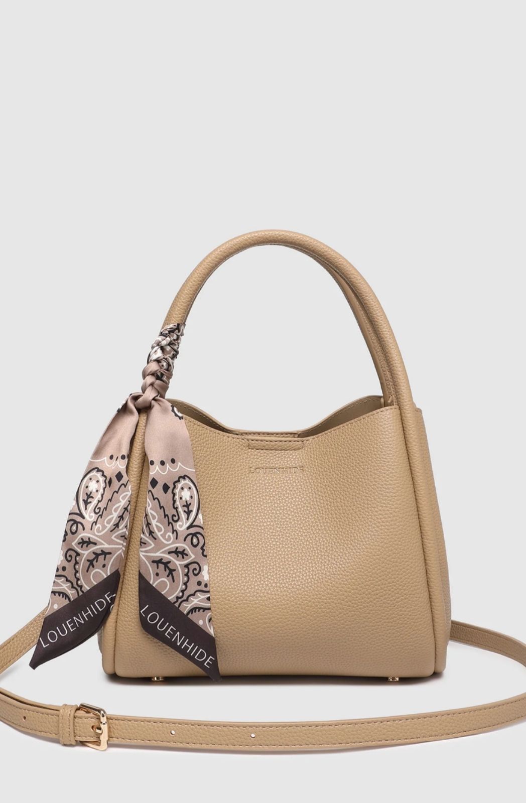 Steffie Mini Tote Bag | Biscuit
