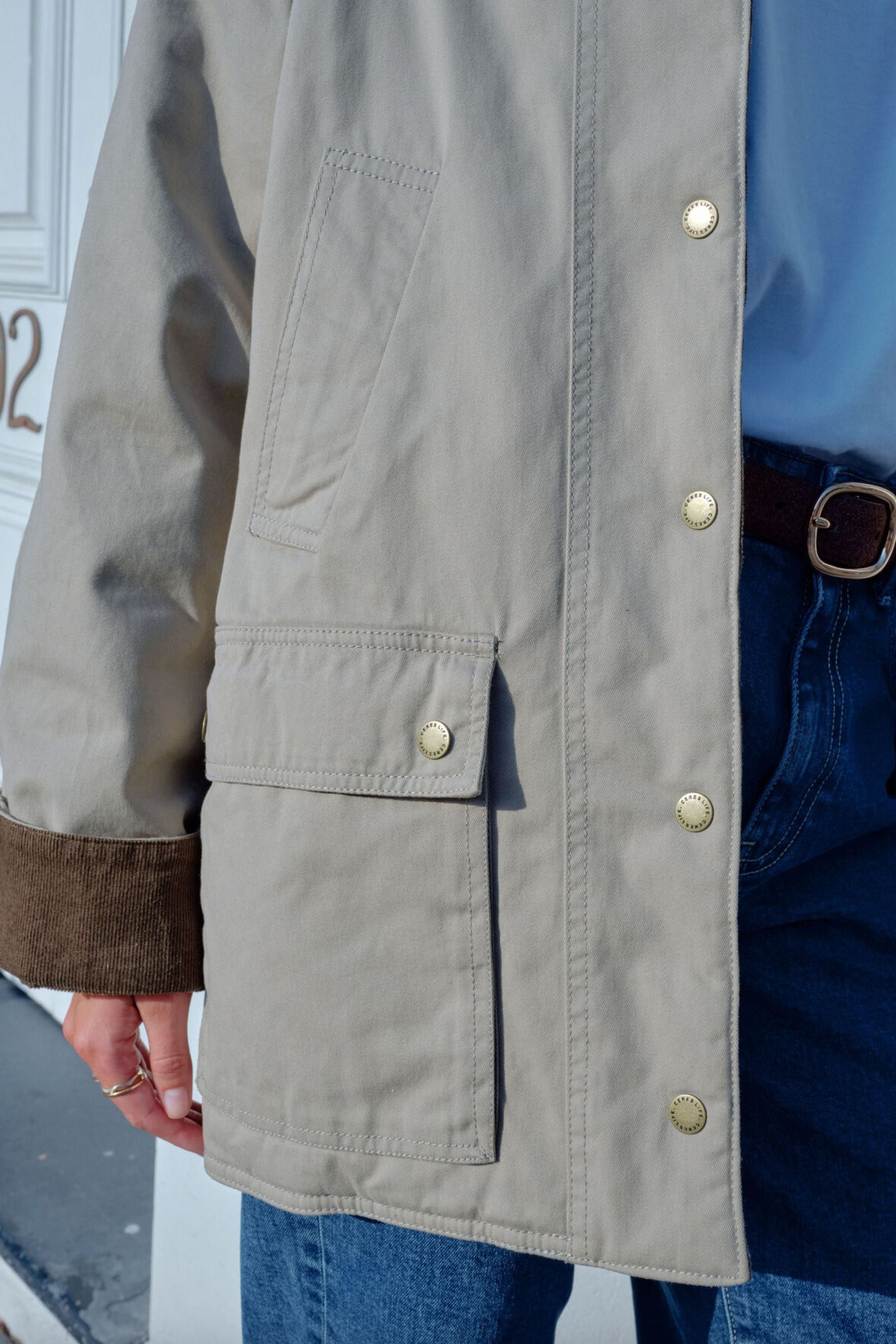 Barn Jacket | Ash Green