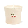 Bistro Cherry Embossed Ceramic Candle | Smoked Cherry