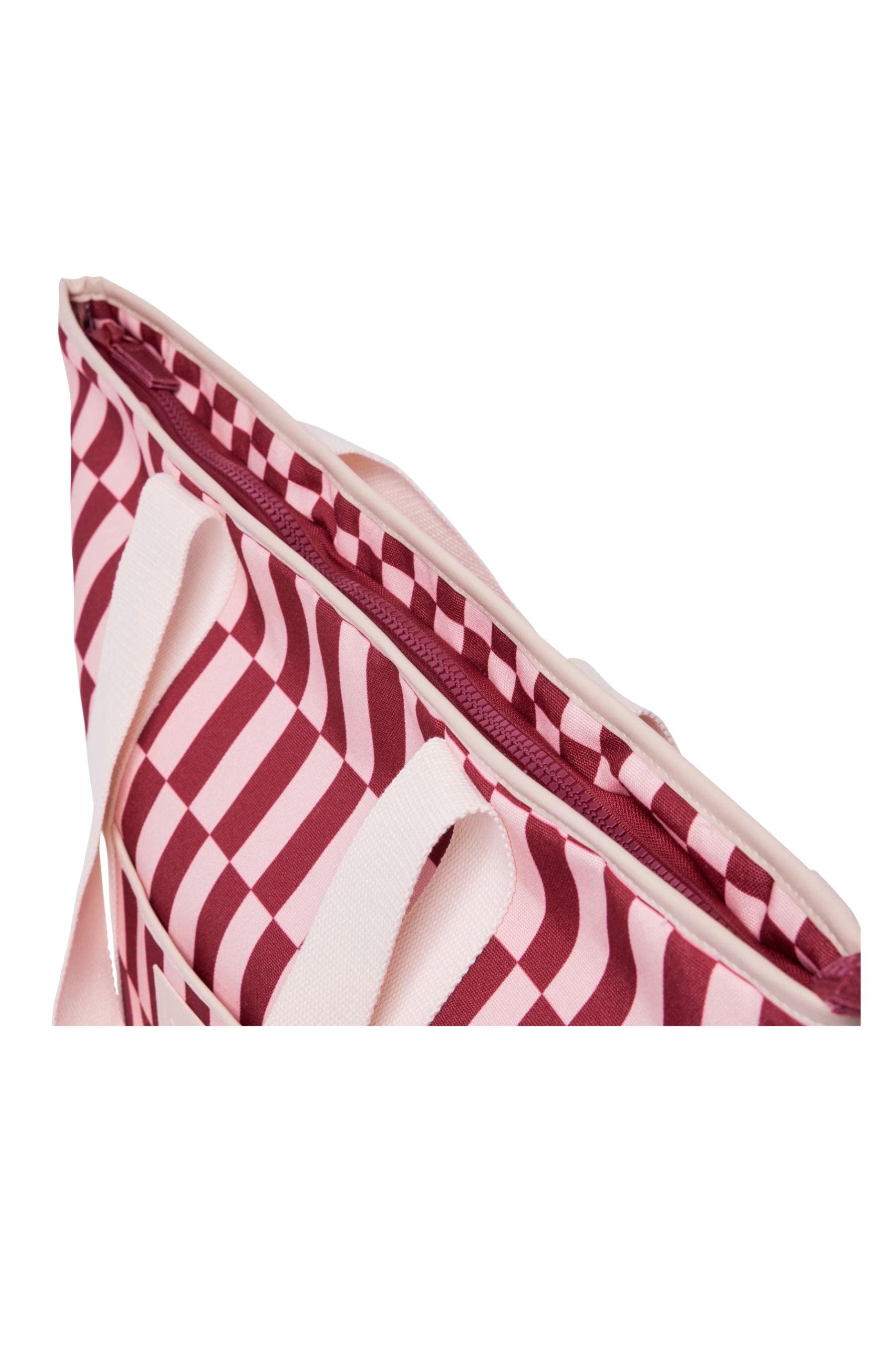 Cooler Base | Peony/Burgundy Check