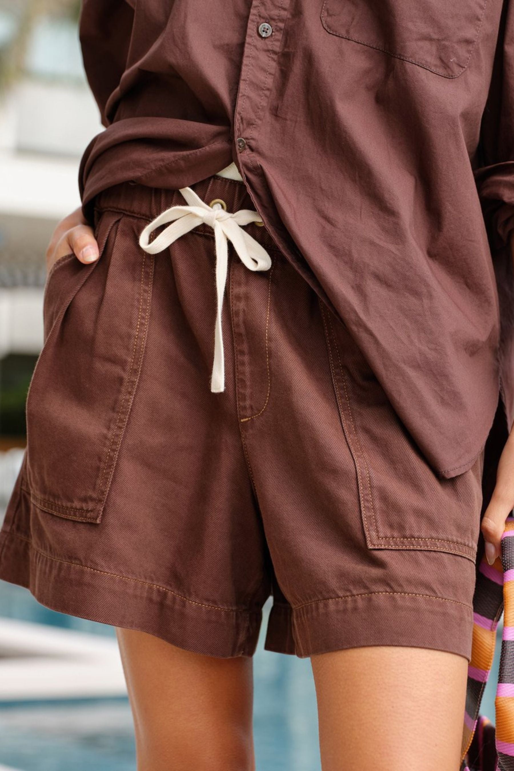 Darcy Relaxed Everyday Short | Chocolate