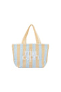Mia Capri Vacay Tote | Pale Blue