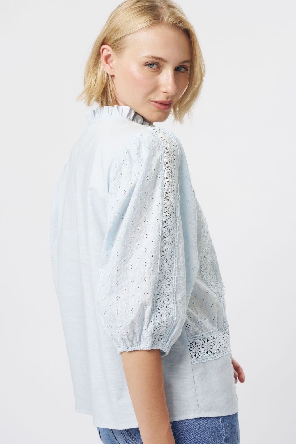 Isabella Shirt | Powder Blue
