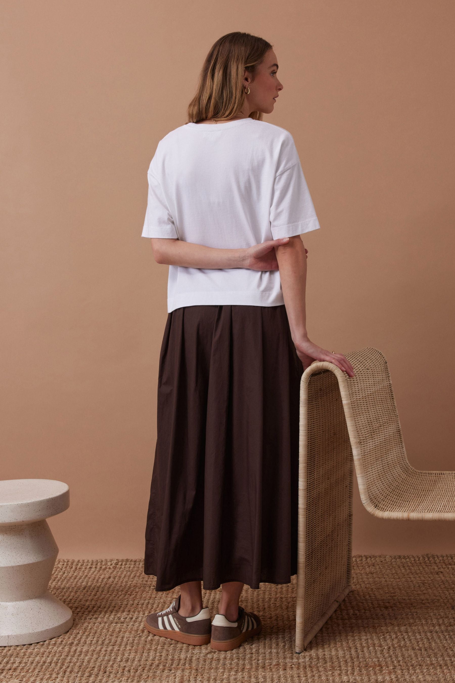 Florence Maxi Skirt | Chocolate