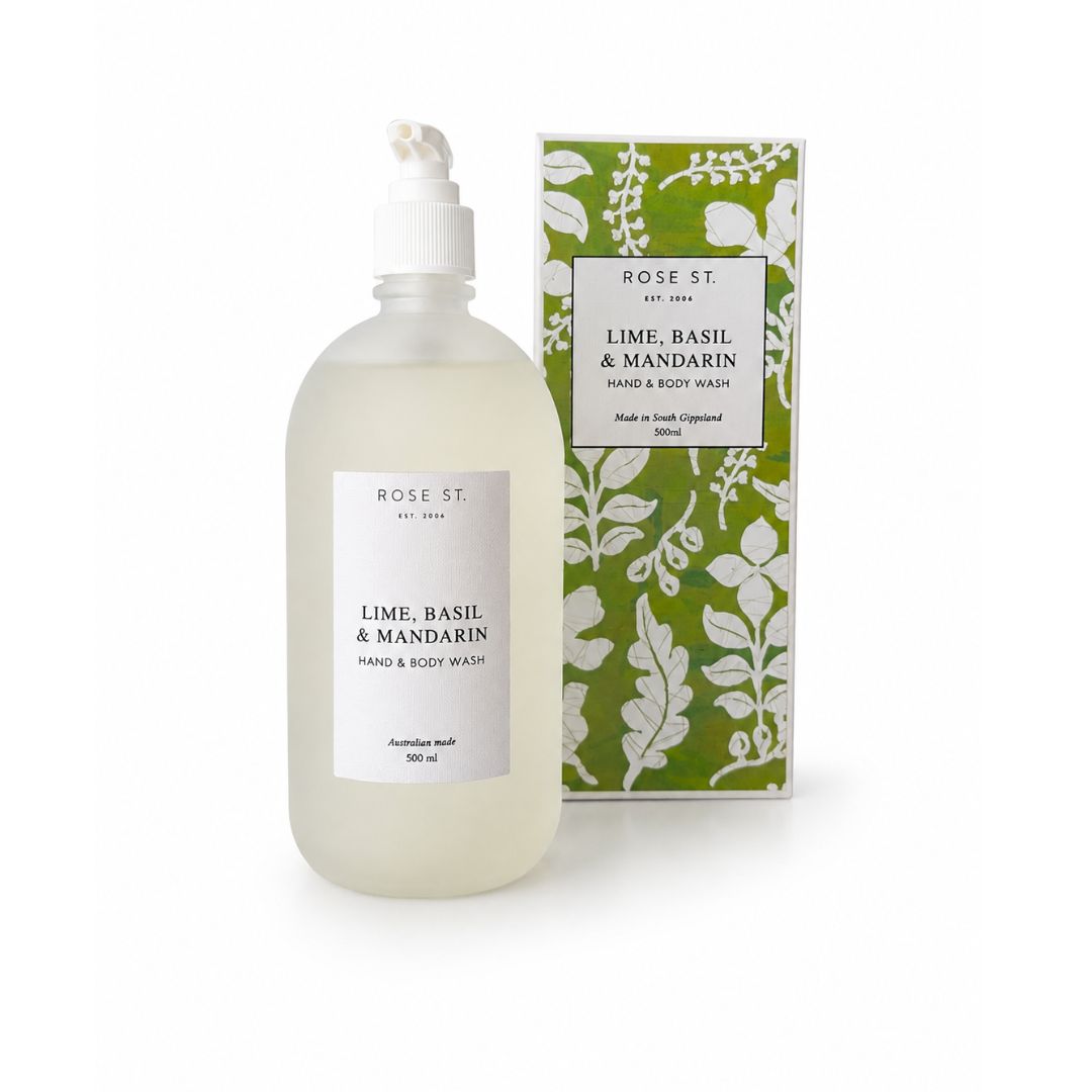Pump Soap 500ml | Lime, Basil &amp; Mandarin