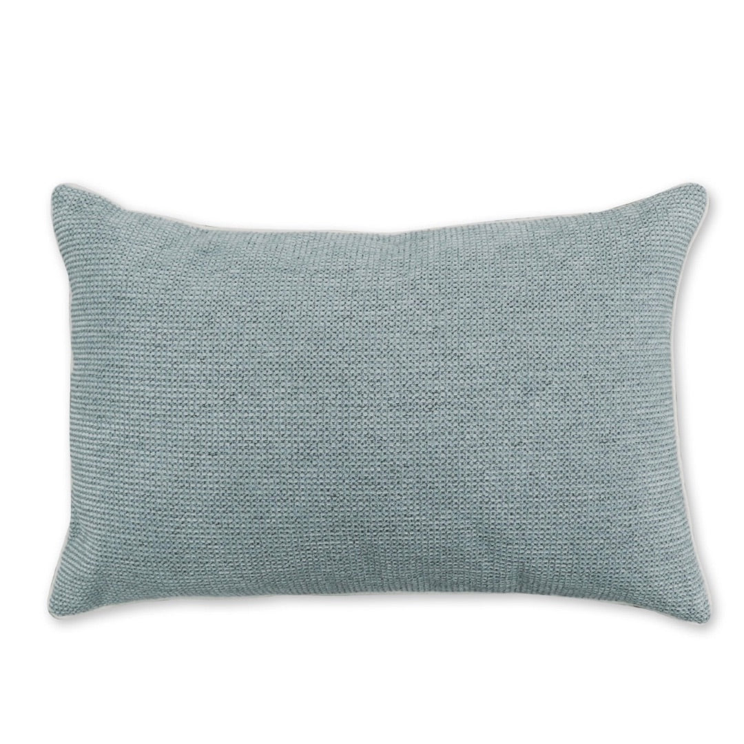 Mist Blue Melange Cushion | 40 x 60cm