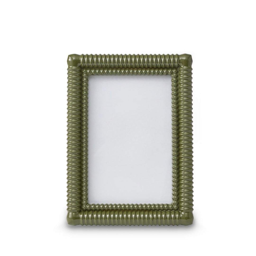 Frame | Olive Green Rib 4 X 6"