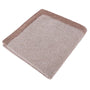Pixie Waffle Knit Two Tone Cot Blanket | Chocolate