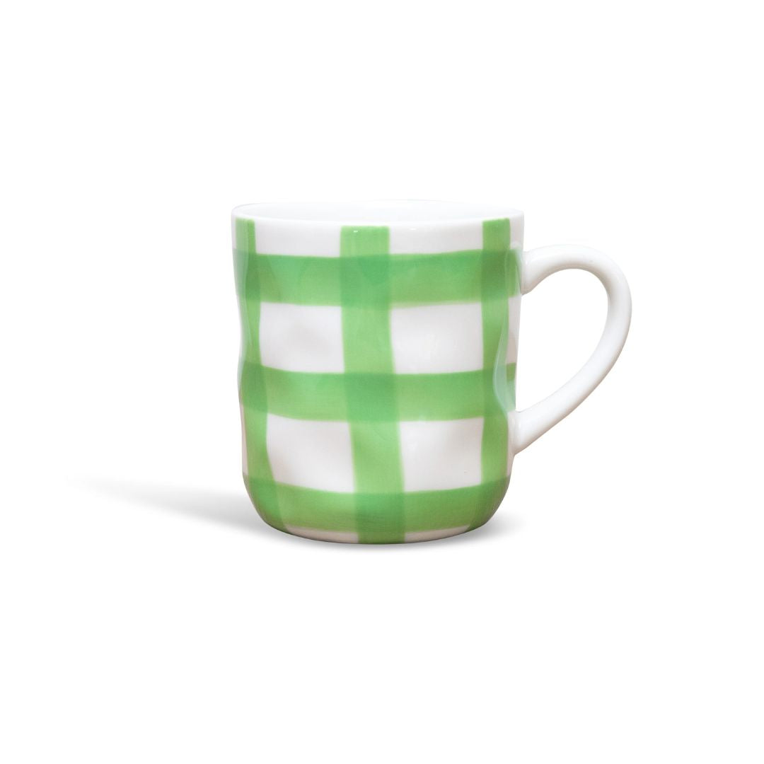 Mug | Mint Green Gingham