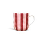 Mug | Pink & Burgundy Stripe