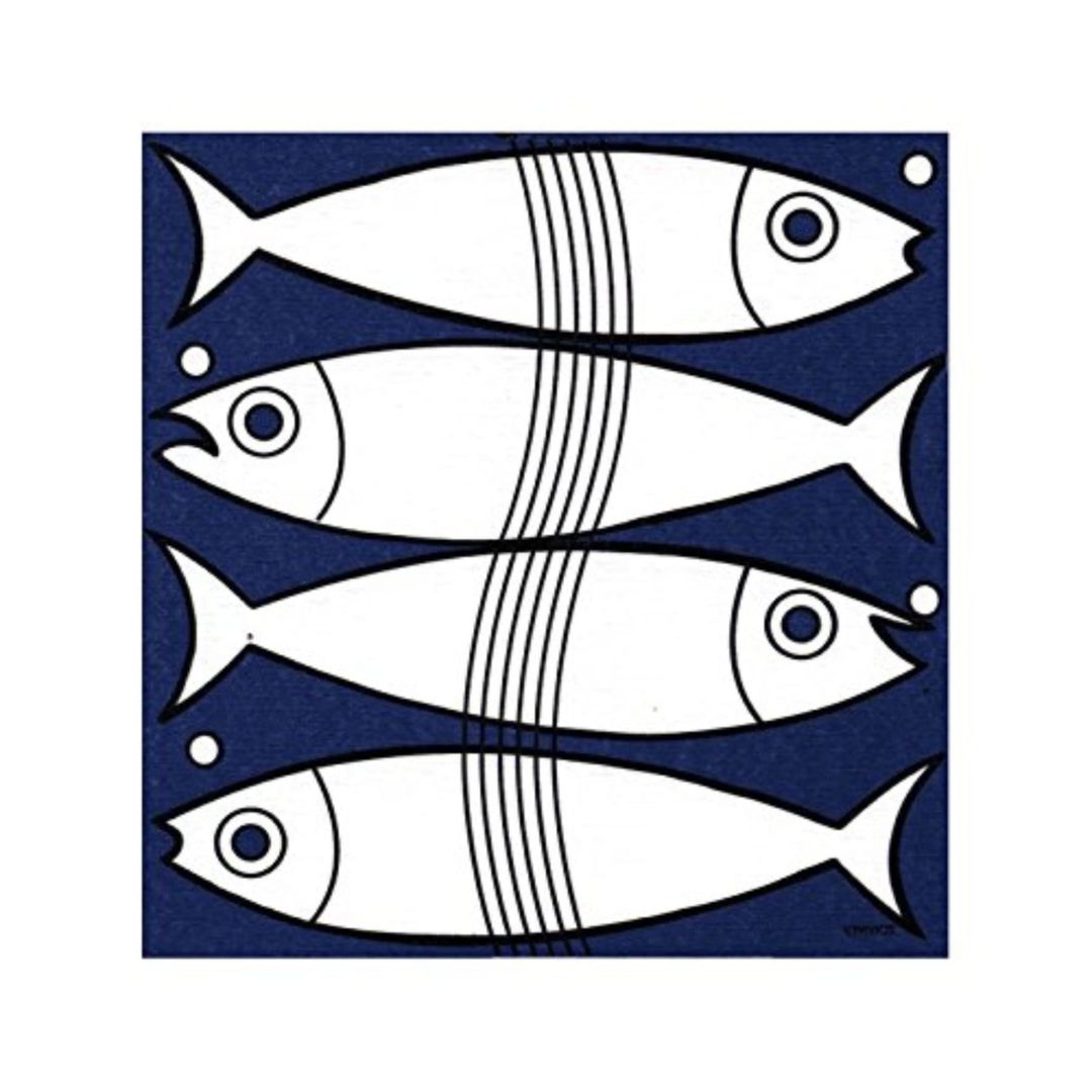 Serviettes | Sardine 25 x 25