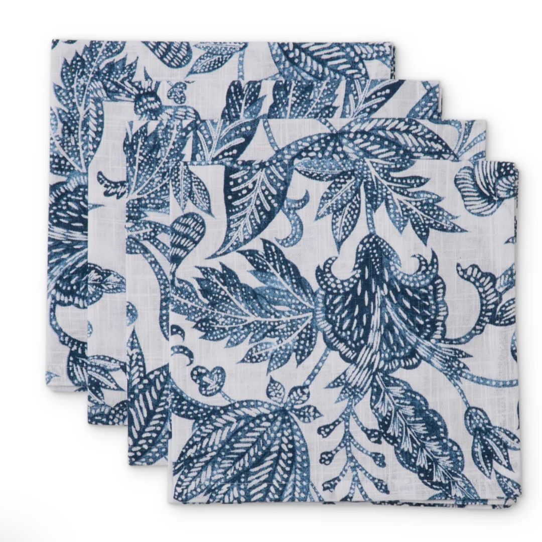 Samara Dark Blue Napkin Set