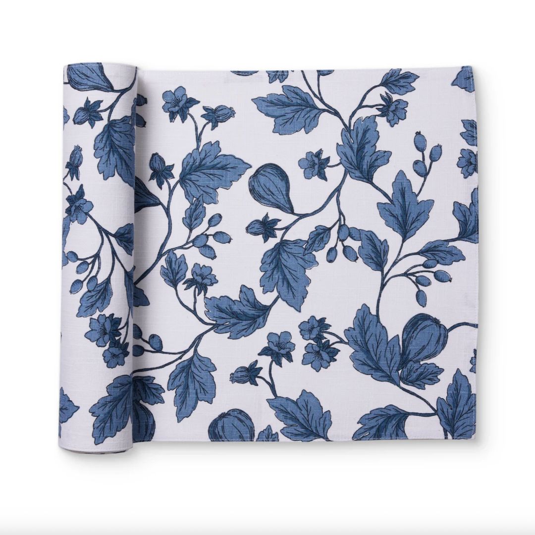 Table Runner 25 x 200cm | Morgan Dark Blue