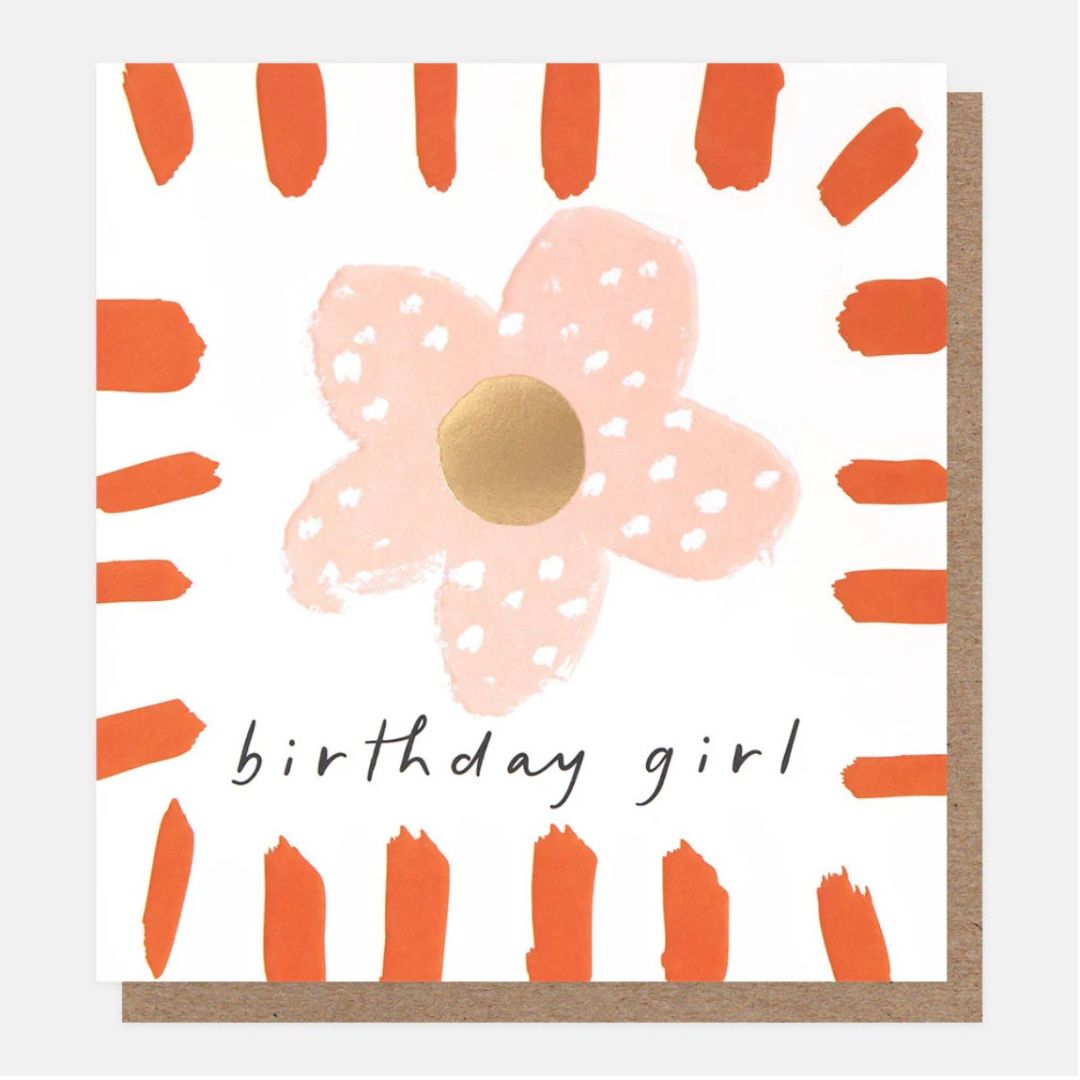 Card | Birthday Girl Flower