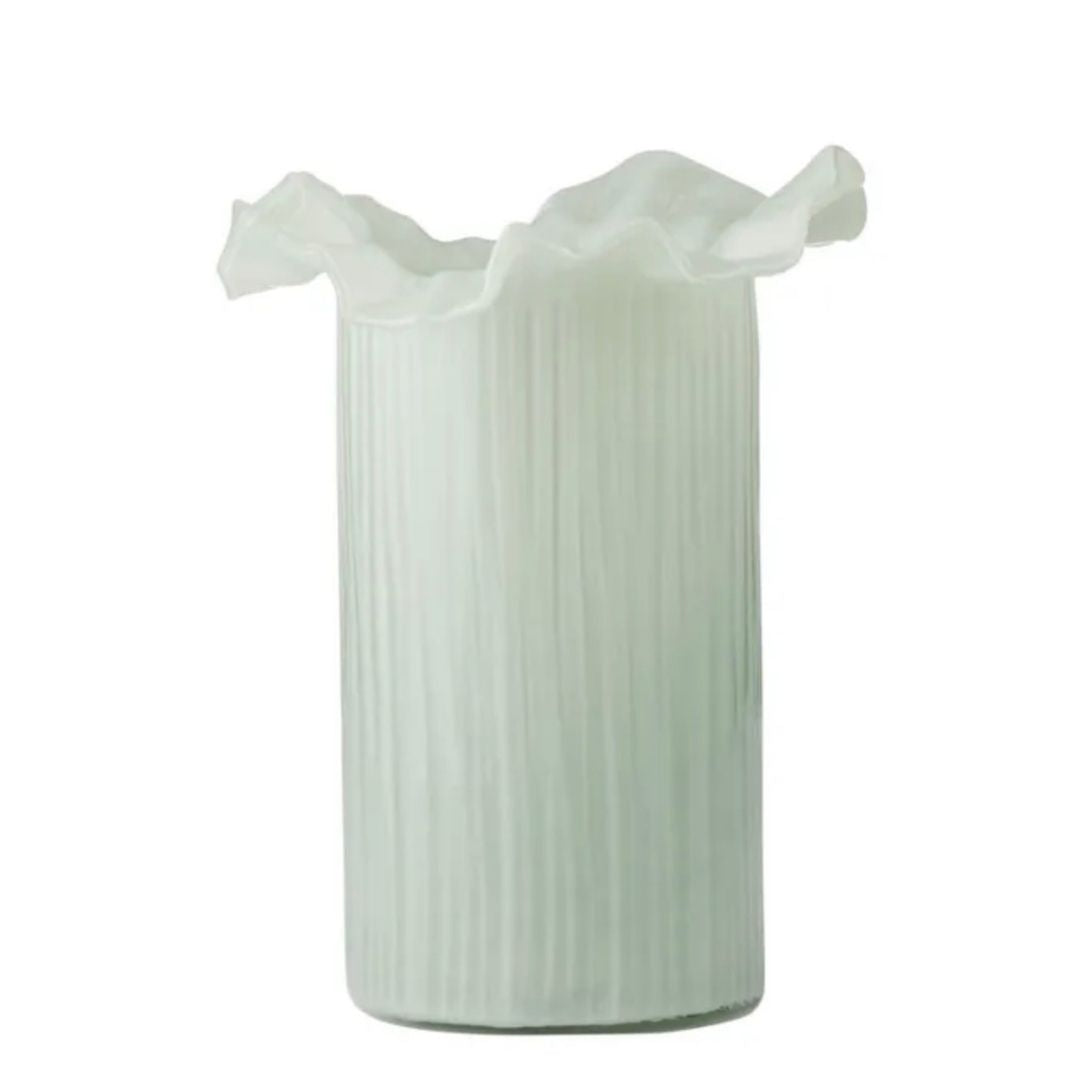 Xanthe Glass Vase | Mint