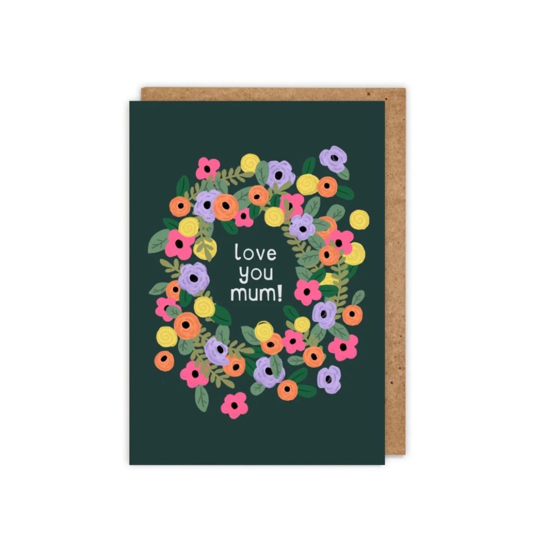 Card | Love You Mum Floral Card