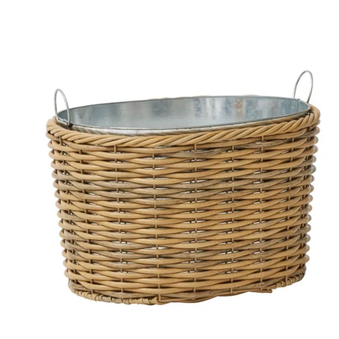 Party Rattan Cooler | Large