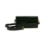 Margot Clutch | Black Croco Leather
