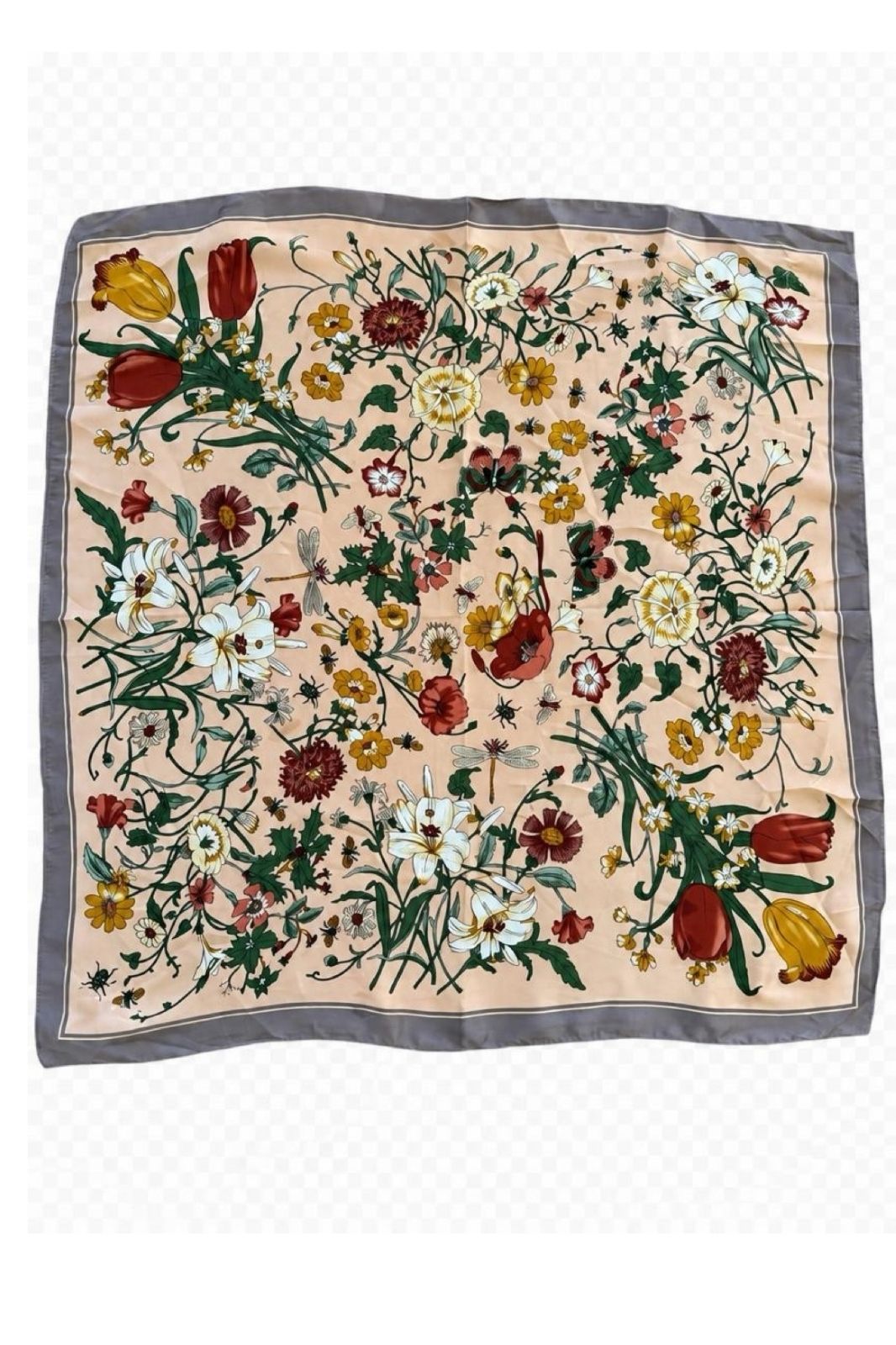 Scarf | Blush &amp; Choc Floral