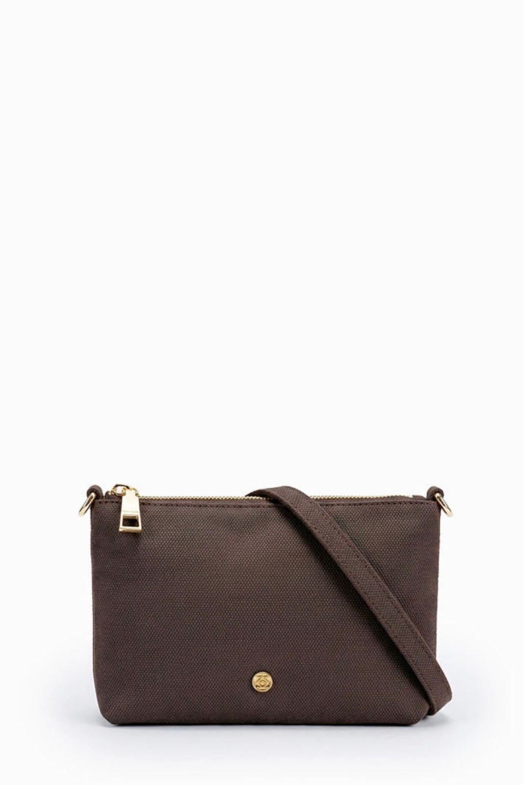 The Sadia Canvas Bag | Chocolate