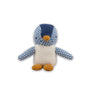 Pingu Cotton Knit Penguin Toy | Blue