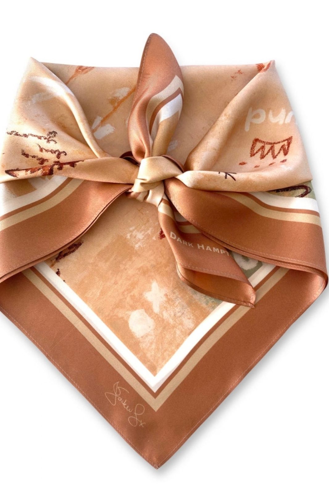 Jackie Green x DH The Love Petite Silk Scarf
