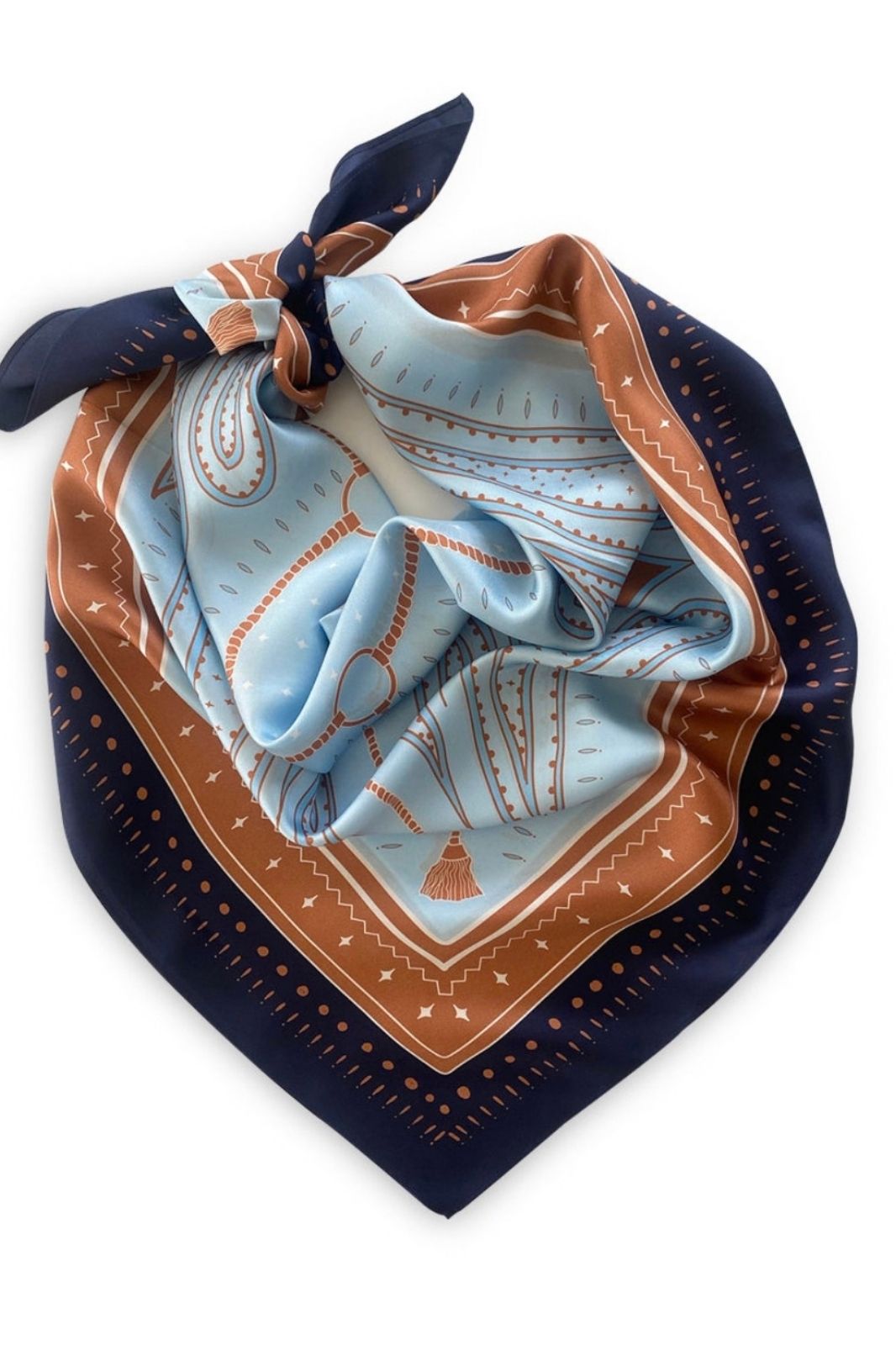 Ellie Compton x DH The Lawrie Large Silk Scarf