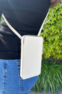 CALL ME LUXE Phone Bag | Milk