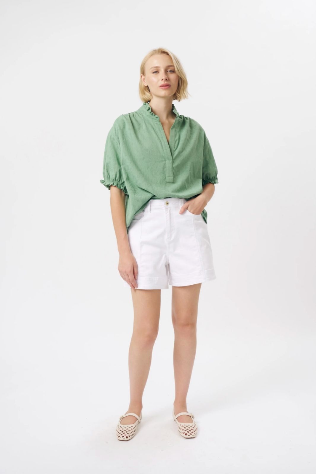 Amber Shirt | Green