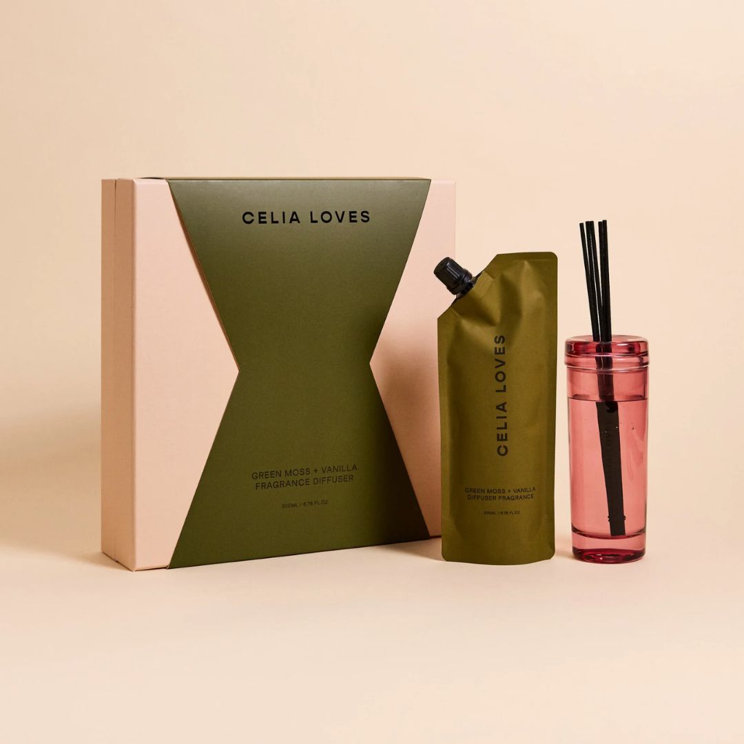 Diffuser Set | Green Moss &amp; Vanilla 200ml