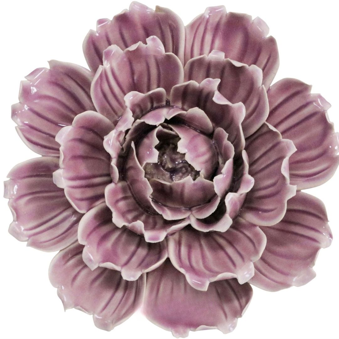 Ceramic Cabbage Mauve
