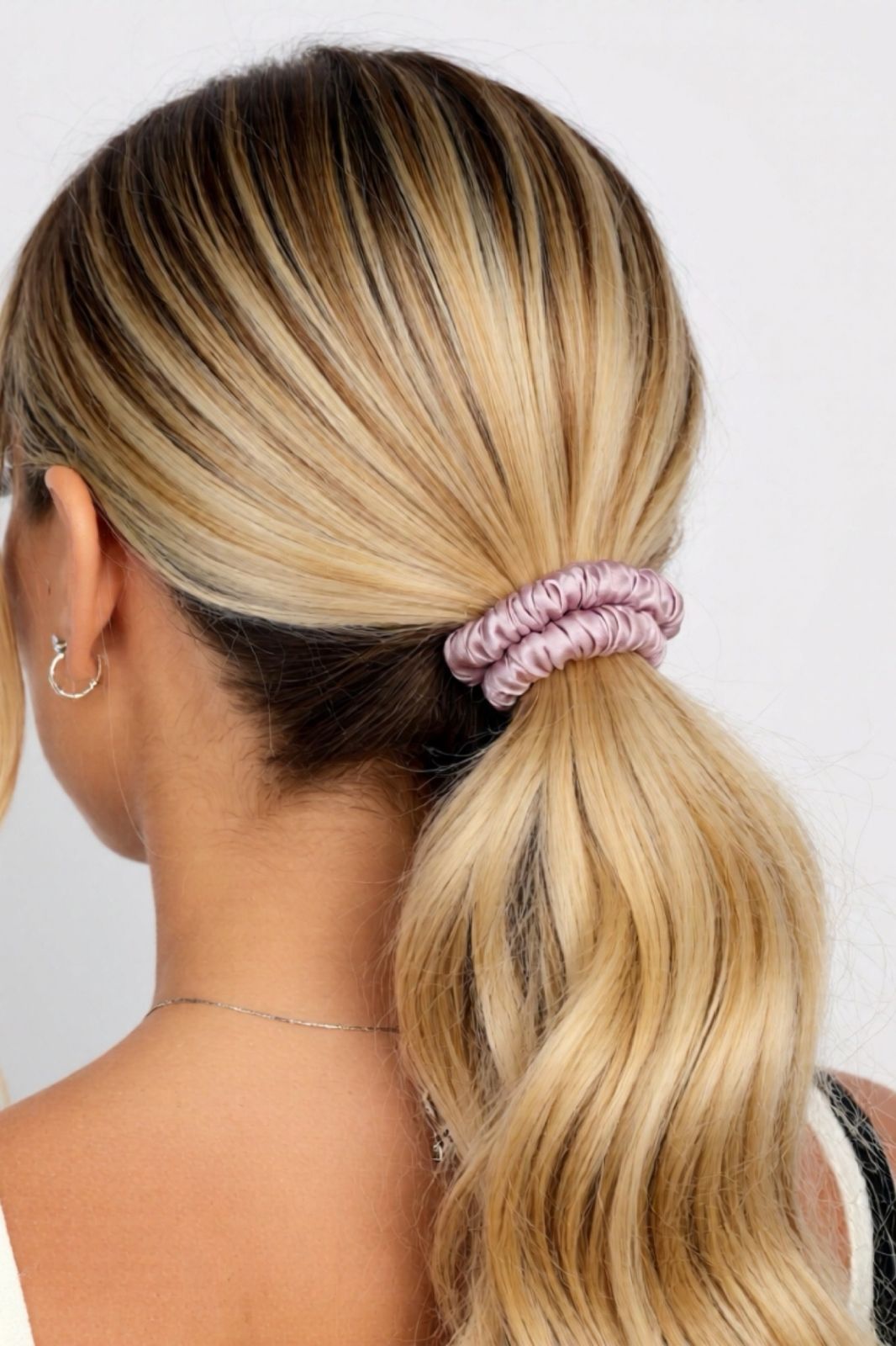 100% Silk Hair Scrunchie | Various Colours